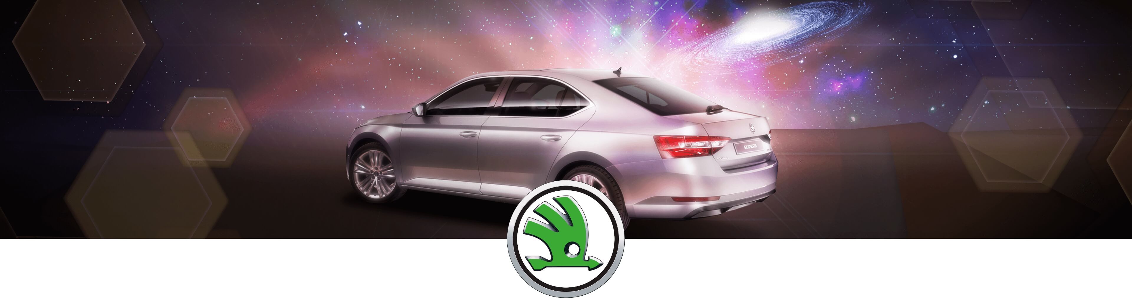 banner skoda superb